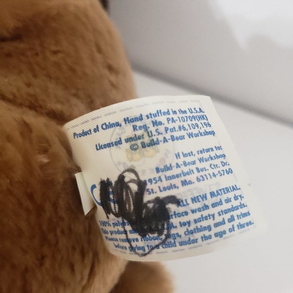 Build A Bear Stuffed Puppy With Pig Tails - Picture 6 of 6